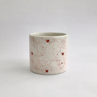 OUTLET - Heart Shaped Mug (kırmızı)