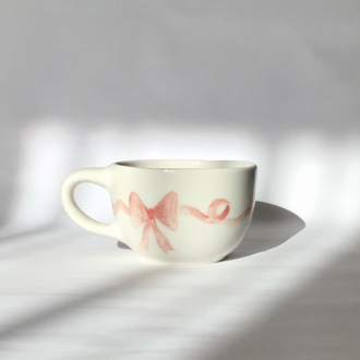 Blush Bow Kupa