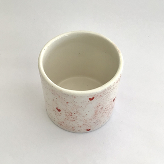 OUTLET - Heart Shaped Mug (kırmızı)
