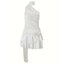 Saten Backless Mini Elbise
