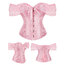 Victorian Pink Corset Top