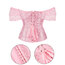 Victorian Pink Corset Top