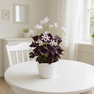 Oxalis Triangularis (Kelebek Çiçeği)