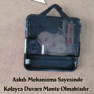 Nova Signature Yin Yang Gümüş Aynalı Pleksi Duvar Saati