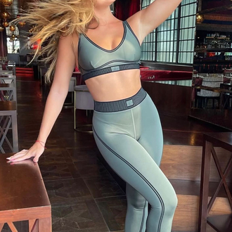A.Yoga Yeni Sezon Bra Tayt Takım