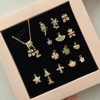 Kendin tasarla charm kolye