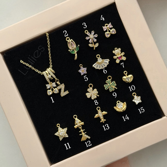 Kendin tasarla charm kolye