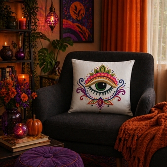 Evil eye serisi kırlent takımı