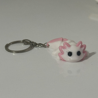 Axolotl anahtarlık
