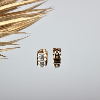 Butterfly Steel Earring