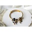 Pandora Model Siyah Kelebek Charm Çelik Bileklik