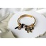 Pandora Model Siyah Kelebek Charm Çelik Bileklik