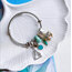 Pandora Model Mavi Midye Charm Çelik Bileklik