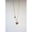Small Butterfly Steel Necklace