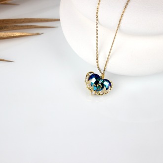 Blue Swan St. Necklace