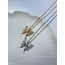 Swarovnski Butterfly Steel Necklace