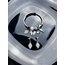 Pandora Model Kelebek Charm Çelik Küpe Bileklik Set
