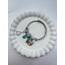 Pandora Model Mavi Midye Charm Çelik Bileklik