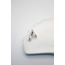 Pearly Steel Earring