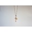 Butterfly Diamond Steel Necklace
