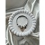 Pandora Model Beyaz Kelebek Charm Çelik Bileklik