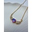 Winged Hearth Steel Necklace