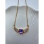 Winged Hearth Steel Necklace