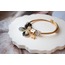 Pandora Model Siyah İnci Charm Çelik Bileklik