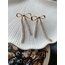 Ribbon Steel Çelik Küpe