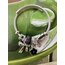 Pandora Model Siyah Papatya Charm Çelik Bileklik 