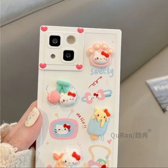 3 Boyutlu Hello Kitty Silikon Kılıfı