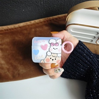 Tavşan Desenli + Kolye Airpods Kılıf
