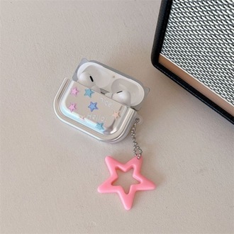 Renkli Yıldız Desenli Airpods Kılıf