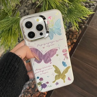 Renkli Kelebek İphone Kılıf