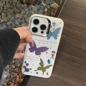 Renkli Kelebek İphone Kılıf