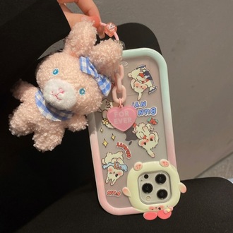 Tavşan Peluş Anahtarlık