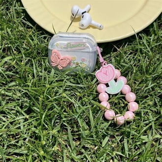 3D Kelebek Desen Charmlı Airpods Kılıf