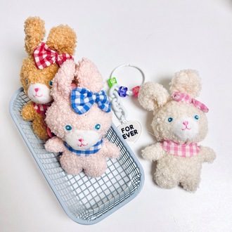 Tavşan Peluş Anahtarlık