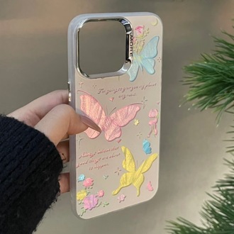 Renkli Kelebek İphone Kılıf