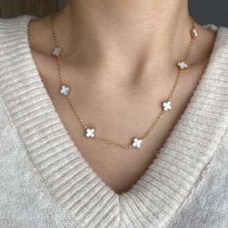 Lunière Clover Chain Kolye