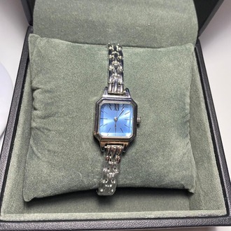 IceBlue Vintage Metal Saat – Silver