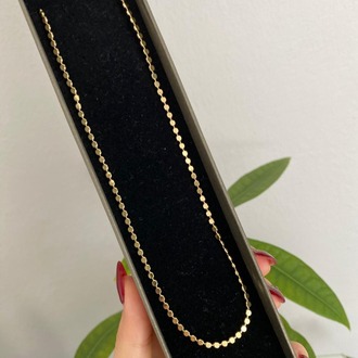 Solène Dot Chain Çelik Kolye -  Gold