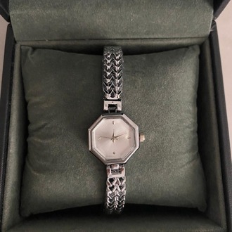 Éloria Octa Silver – Çelik Quartz Kadın Saat