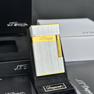S.T. Dupont Ligne 2 Silver Gold