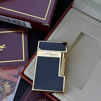 S.T. Dupont Ligne 2 Siyah Gold