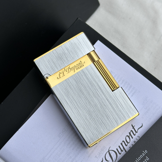 S.T. Dupont Ligne 2 Silver Gold
