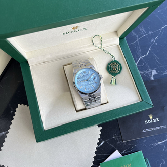 Rolex Land-Dweller Mavi Kadran