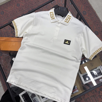 Versace Beyaz polo yaka