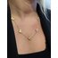 Yonca gold kolye