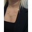 Yonca gold kolye